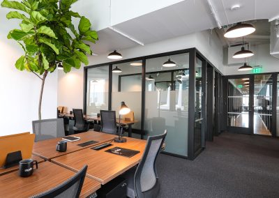 office space area at Mission Rock development in San Francisco