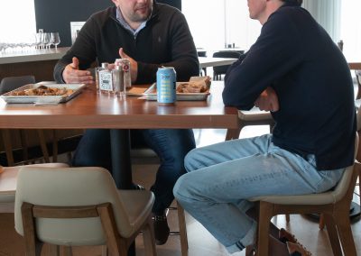 redtaurant at modern biotech building in Brisbane