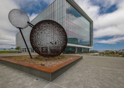 extrior of modern biotech building in Brisbane