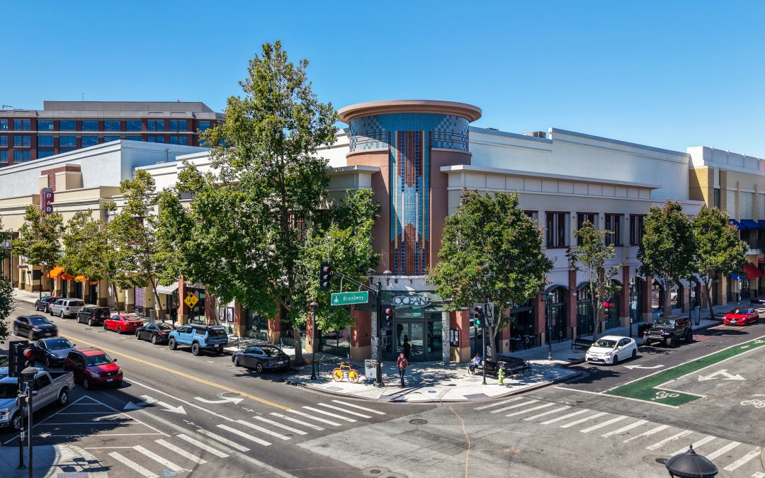 Downtown Redwood City Shopping Area