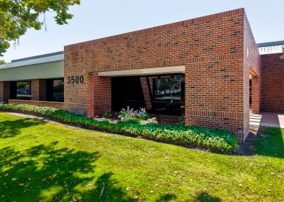 aerial view commercial real estate Fremont