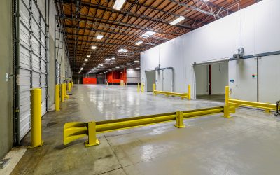 Commercial Real Estate Photography for Cold Storage Warehouse and Office in Hercules, CA
