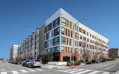 Aerial Real Estate Photography at Silver Apartments in Downtown San Jose